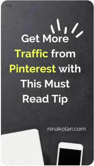 more traffic from pinterest