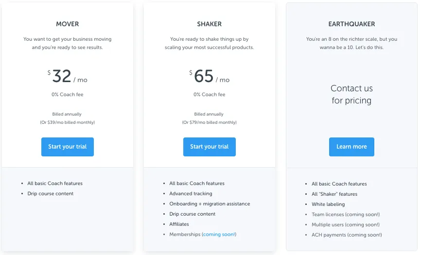 Sell Online Courses from Your Own Website withcoach