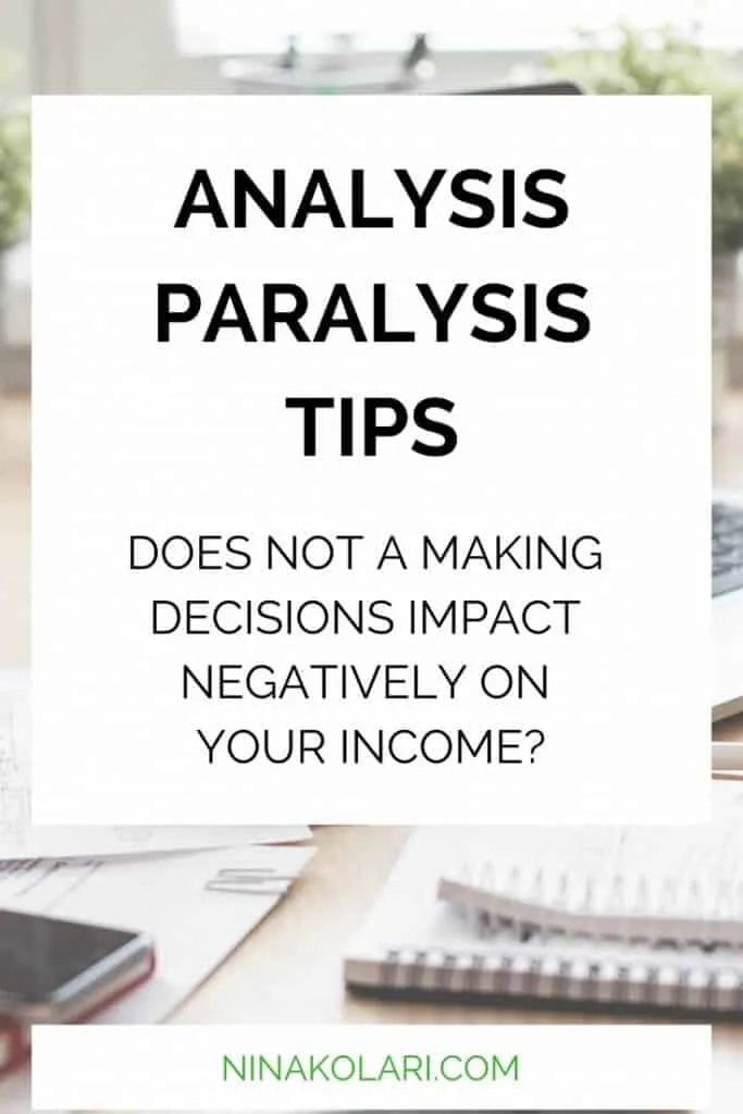 analysis paralysis