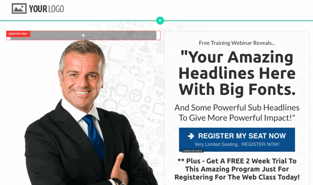 clickfunnels template webinar