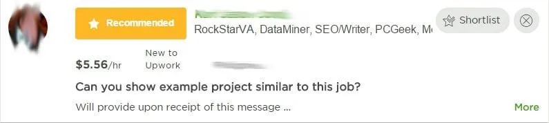 proposal mistake upwork